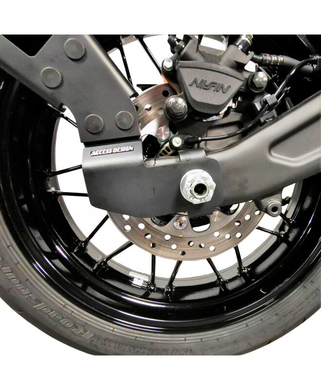 Kawasaki Z 650 [ACCESS DESIGN] - Suporte de placa ''Wheel Fitted'' - Preto Kawasaki Z650RS