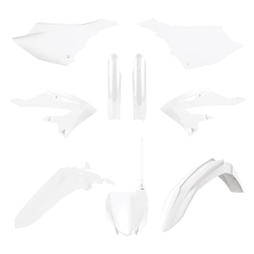 YAMAHA YZ 250 X [2025-2027] - Plastik-Kit Weiß Yamaha YZ125/250