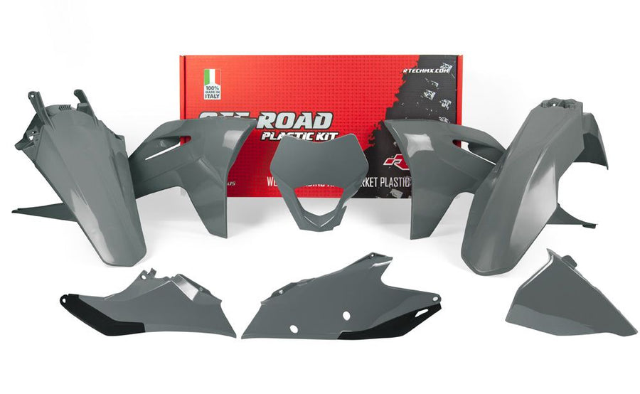 GAS GAS EC 350 F [2021-2023] - Plastik-Kit Quantum-Grau GasGas EC/EC-F