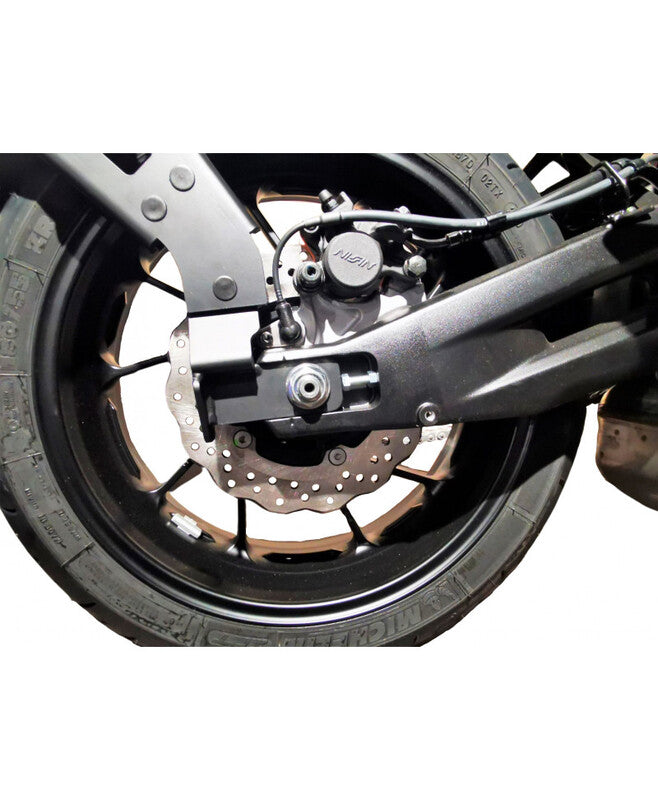 Yamaha Tracer 700 [ACCESS DESIGN] - Suporte de placa ''Wheel Fitted'' Preto - Yamaha MT-07 Tracer