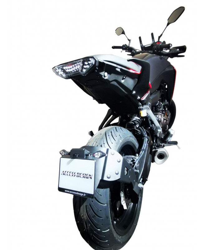 Yamaha Race [ACCESS DESIGN] - Suporte de matrícula ''Wheel Fitted'' Preto - Yamaha MT-07 Tracer