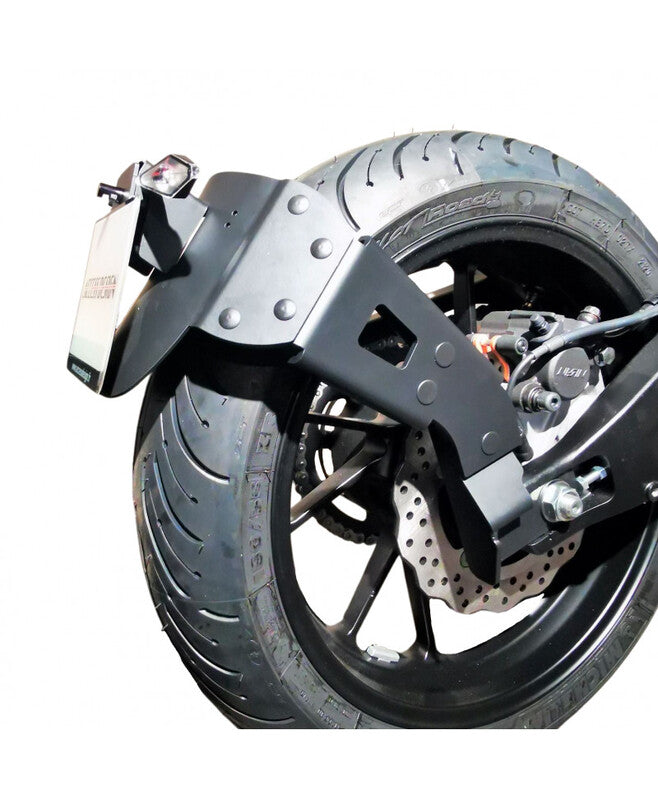 Yamaha Race [ACCESS DESIGN] - Suporte de matrícula ''Wheel Fitted'' Preto - Yamaha MT-07 Tracer