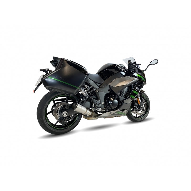 Kawasaki Ninja 1000 [IXIL] - Silenciador RC em aço inoxidável / tampa final em carbono - CK7294RC