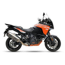 Ktm 1090 Adventure [IXIL] - Silenciador MXT aço inoxidável / tampa preta - EM3089SS