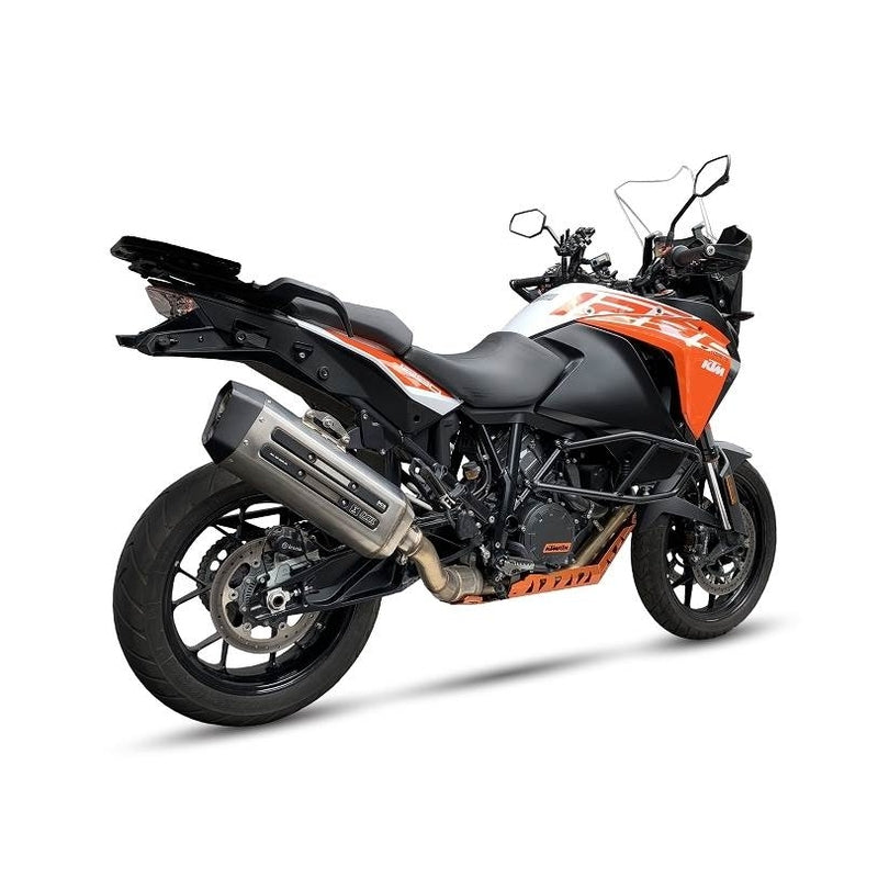 Ktm Adventure 1090 [IXIL] - Silenciador MXT aço inoxidável / tampa preta - EM3089SS