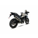 Triumph Tiger 900 Rally [IXIL] - Silenciador MXT aço inoxidável / tampa preta - Triumph Tiger 900/GT/Rally - ET4066SS