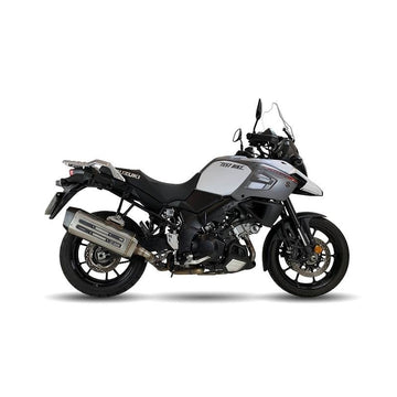 Suzuki V-Strom 1000 Abs [IXIL] - Silenciador MXT aço inoxidável / tampa preta - ES8084SS