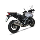 Suzuki V-Strom 1000 Abs [IXIL] - Silenciador MXT aço inoxidável / tampa preta - ES8084SS