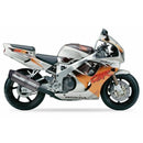 Honda Cbr 900 [IXIL] - Silenciador hexoval aço inoxidável preto / tampa final aço inoxidável preto - OH6081VSE-2