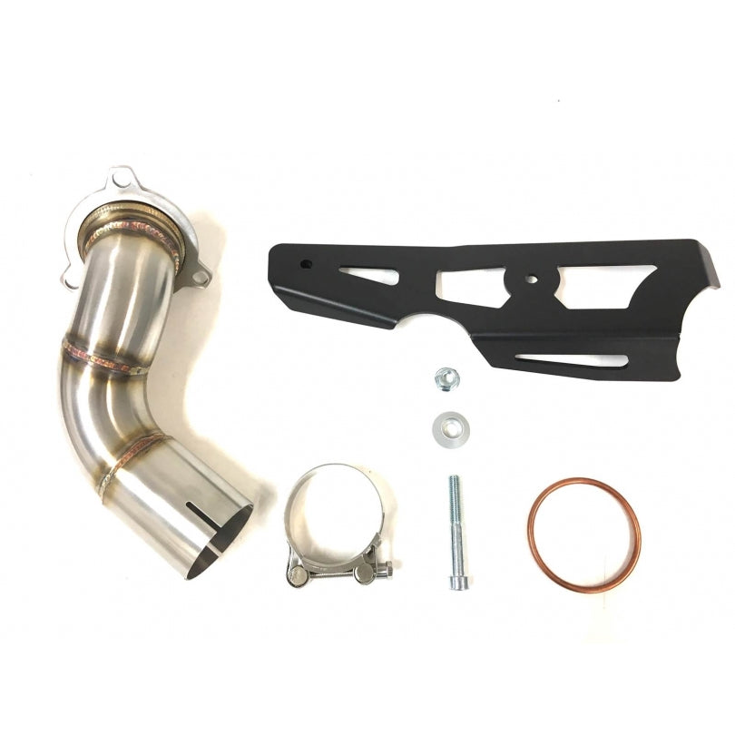 Kawasaki Z 900 A2 ABS ZR900H [2020-2021] - Silenciador hexoval aço inoxidável / tampa final preto