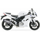 Suzuki Sv 650 [IXIL] - Silenciador hexoval em aço inoxidável / tampa final preta