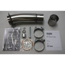 Suzuki Sv 650 [IXIL] - Silenciador hexoval em aço inoxidável / tampa final preta