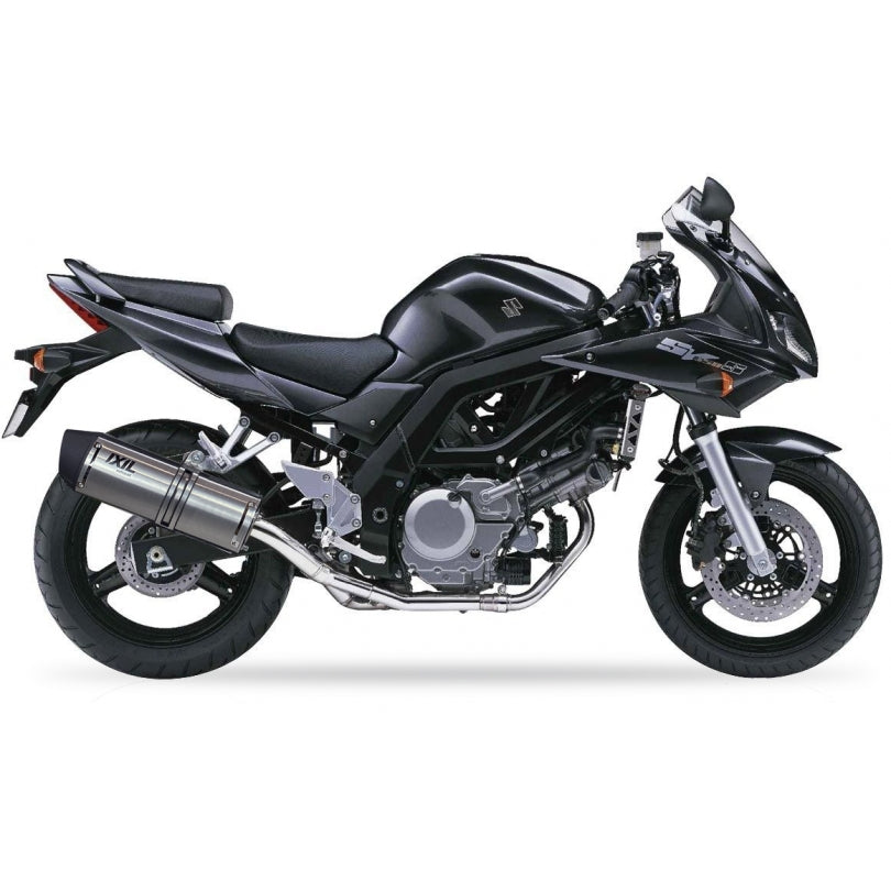 Suzuki SV 650 S [2006-2012] - Tampa final hexoval aço inoxidável / tampa final aço inoxidável preto - OS8056VSE