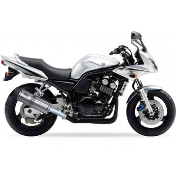 Yamaha 600 Fazer [IXIL] - Silenciador hexoval aço inoxidável / tampa final aço inoxidável preto - OY9063VSE