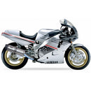 Yamaha Fzr 1000 [IXIL] - Silenciador hexoval aço inoxidável / tampa final aço inoxidável preto - OY9081VSE