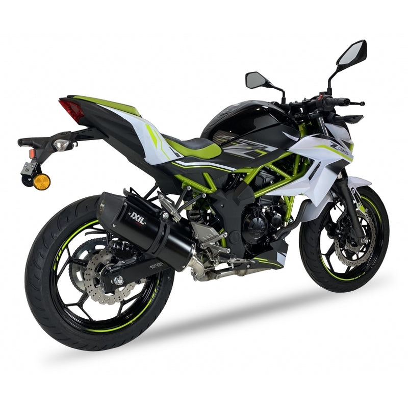 Kawasaki Ninja [IXIL] - Silenciador hexoval aço inoxidável preto / aço inoxidável preto - OK7037VSEB