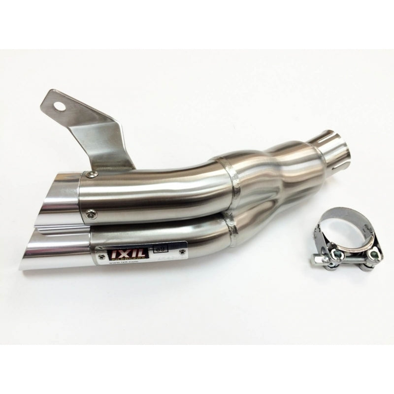 Suzuki Gladius 650 [IXIL] - Silenciador Hyperlow em aço inoxidável / tampa final em alumínio - XS8358V
