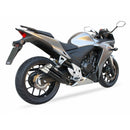 Honda CBR 500 R PC44 [2013-2015] - Silenciador Hyperlow aço inoxidável preto / tampa final alumínio - XH6333XB