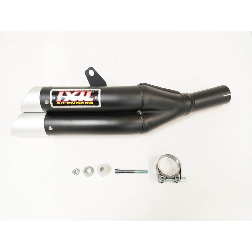 Honda CBR 500 R PC44 [2013-2015] - Silenciador Hyperlow aço inoxidável preto / tampa final alumínio - XH6333XB