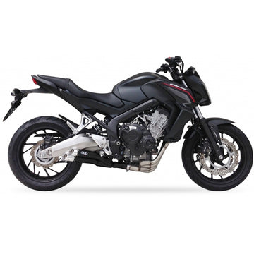Honda Cb 650 R Neo Sports Cafe [IXIL] - Sistema completo Hyperlow aço inoxidável preto / alumínio polido - XH6356XB - 0