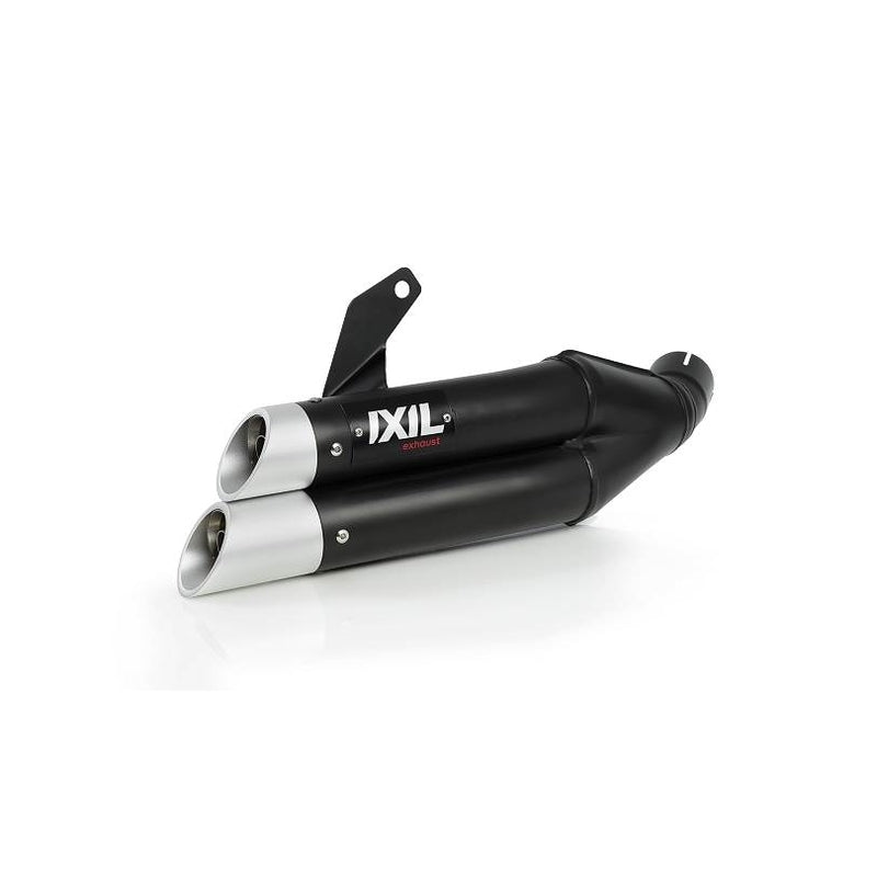 Honda Nc 700 [IXIL] - Silenciador Hyperlow aço inoxidável preto / tampa final alumínio - XH6362XB