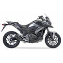 Honda Nc 700 [IXIL] - Silenciador Hyperlow aço inoxidável preto / tampa final alumínio - XH6362XB-2