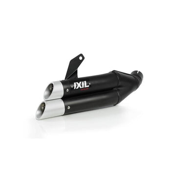 Suzuki Gsf 650 [IXIL] - Silenciador Hyperlow aço inoxidável preto / tampa final alumínio - XS8357XB