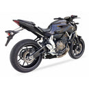 Yamaha Tracer 700 [IXIL] - Sistema completo Hyperlow em aço inoxidável preto / alumínio polido - XY9362XB