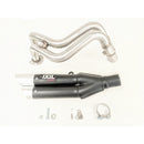 Yamaha Tracer 700 [IXIL] - Sistema completo Hyperlow em aço inoxidável preto / alumínio polido - XY9362XB