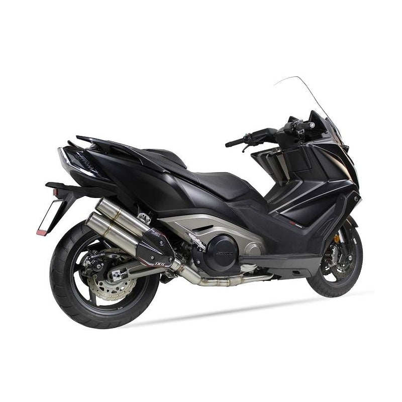 Kymco Ak 550 [IXIL] - Sistema completo L5X aço inoxidável polido / aço inoxidável polido - XK0350XS