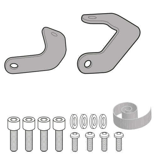 Honda NC 750 X [2014-2015] – Kit de montagem em rack lateral PLX