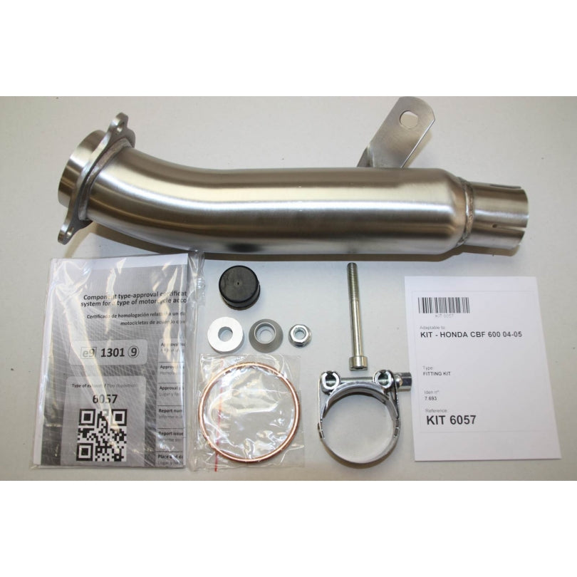 Honda CBF 600 S PC43 [2008-2010] - Silenciador Hexoval Xtrem - Honda CBF 600 - OH6057VSE