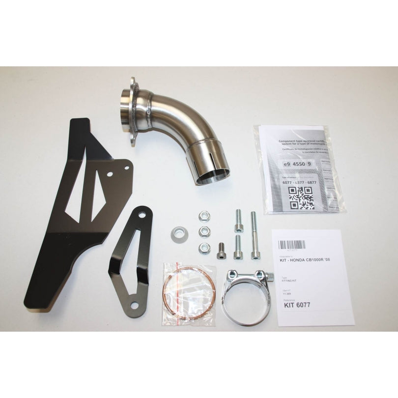Honda CB 1000 R SC60 [2008-2015] - Silenciador Hexoval Xtrem - Honda CB 1000 R Hornet - OH6077VSE