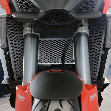 Ducati Multistrada V4 S Grand Tour [2024] - Kühlerschutzgitter Rot - Ducati Multistrada V4S