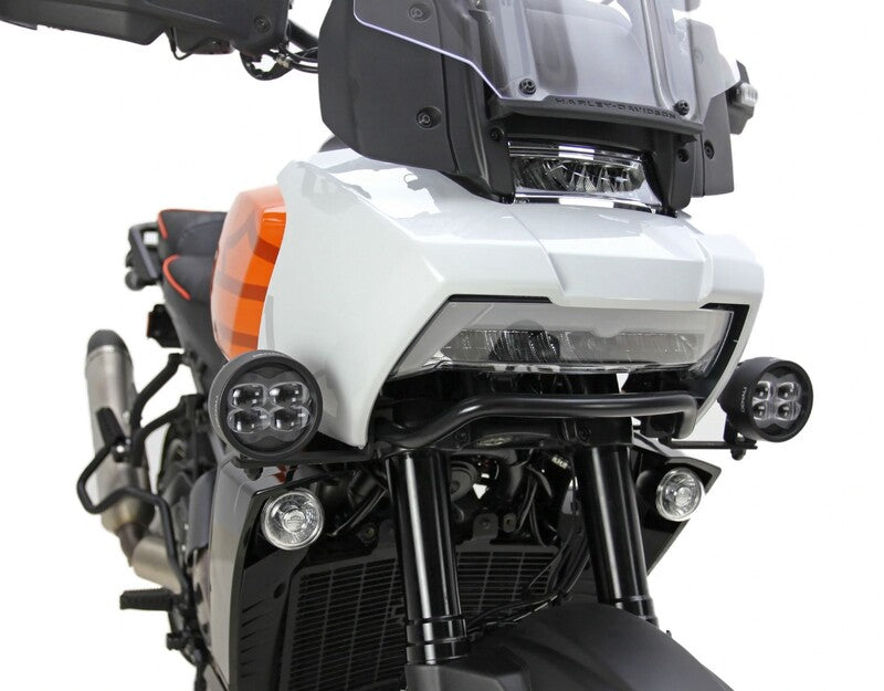 Harley-Davidson Pan America 1250 RA1250 [DENALI] - Visão detalhada do suporte do farol