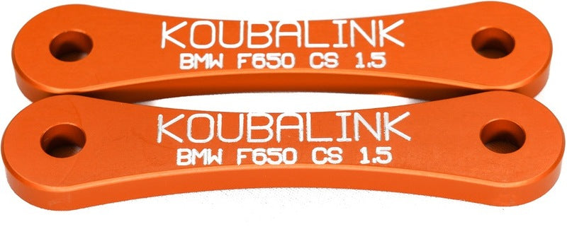 Bmw F 650 Cs Scarver [KOUBALINK] - Kit de rebaixamento (38,1 mm) Laranja - BMW F650CS