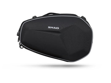 Cf Moto 700 Cl X Heritage [SHAD] - Alforjes expansíveis E48 Preto - 46/58L