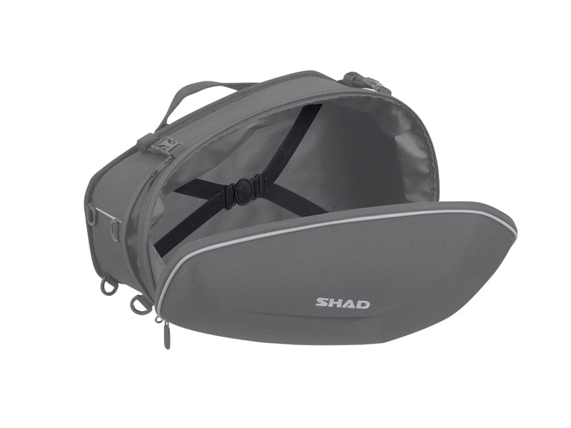 Cf Moto 700 Cl X Heritage [SHAD] - Alforjes expansíveis E48 Preto - 46/58L