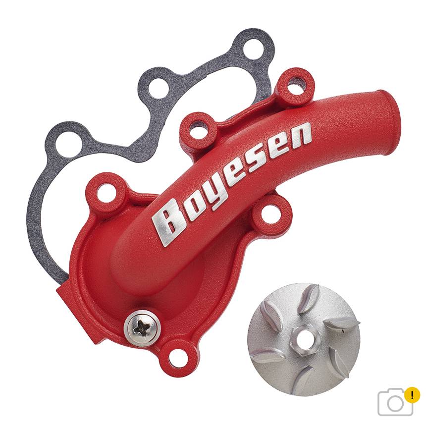 KTM 500 EXC F [2017-2023] - SuperCooler Wasserpumpendeckel + Impeller Kit - Red