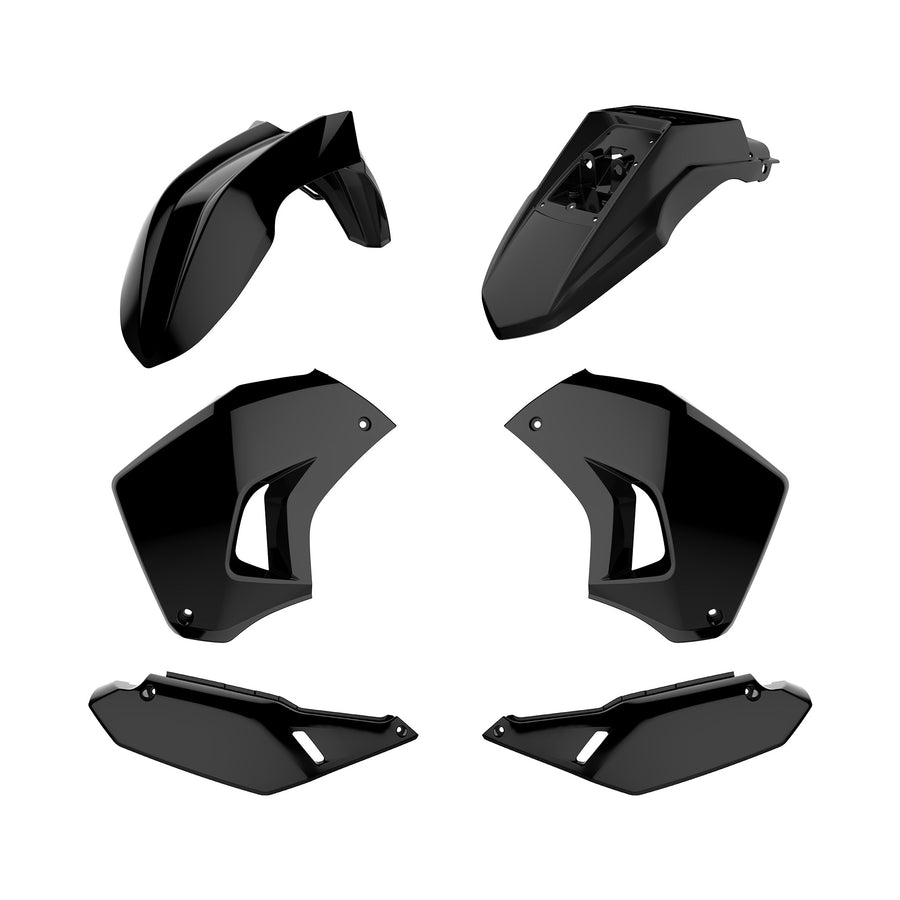 Kawasaki KLR 650 (KL 650 E) [2008-2019] - Plastik-Kit Kawasaki KLR650 schwarz