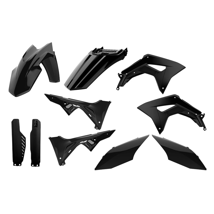 Honda CRF 150 L [2017-2023] - Kit Plástico Preto - Honda CRF 150L