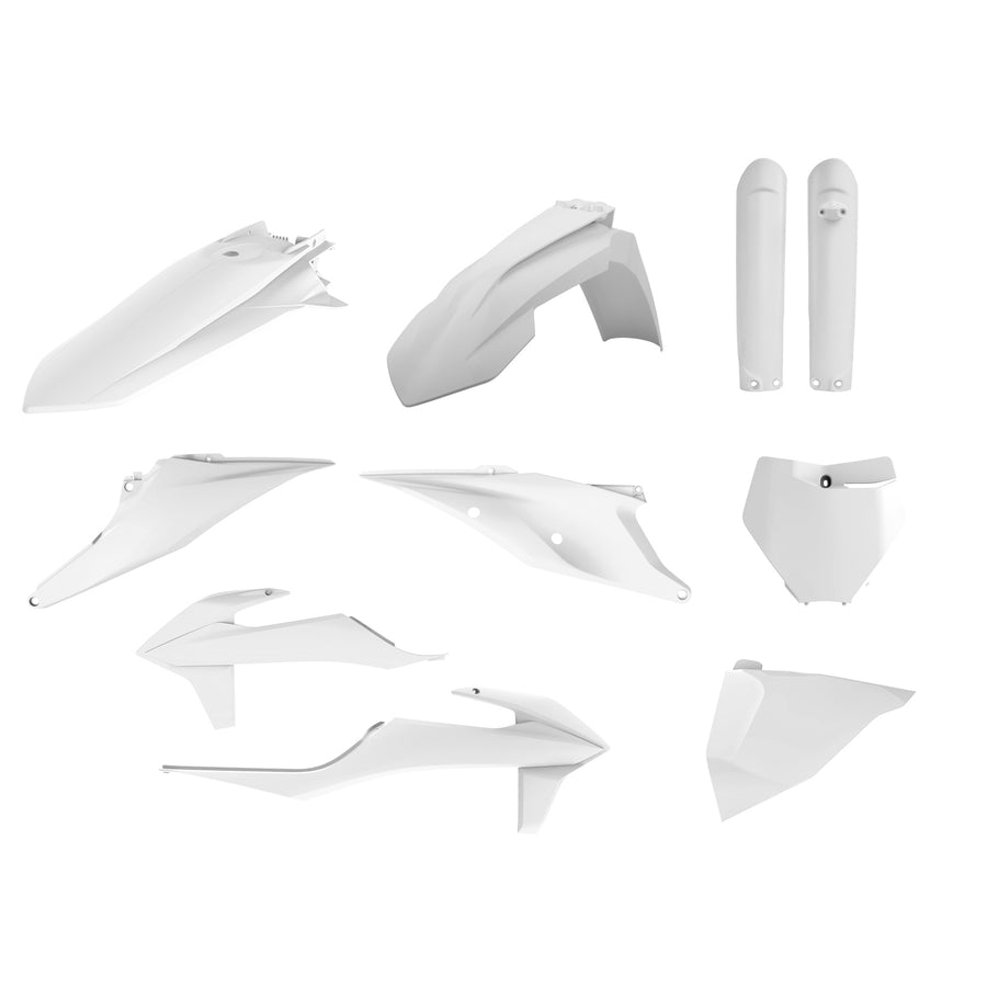 KTM 125 SX [2019-2022] - Plastik-Kit Weiss - KTM SX/SX-F