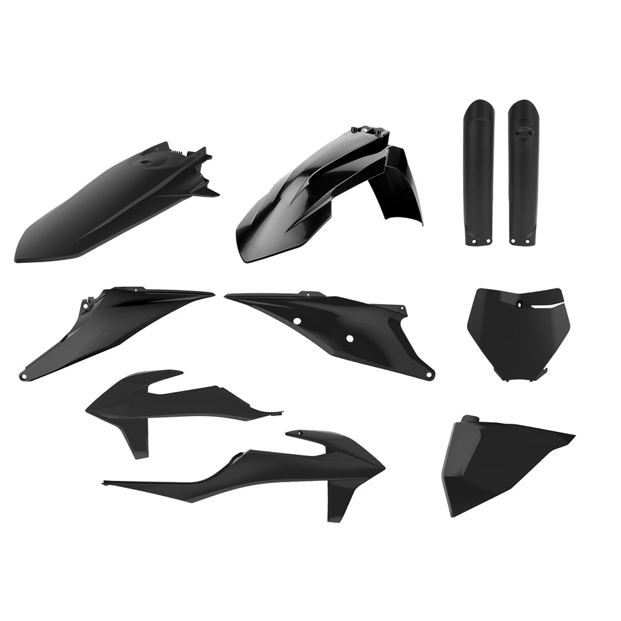 KTM 250 XCTPI [2020-2022] - Plastik-Kit Schwarz - KTM SX/SX-F
