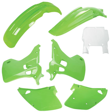 Kawasaki KX 125 (KX 125 J) [1992] - Kit de plástico cor original - Kawasaki KX 125/250