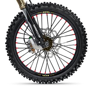Honda CRF 250 R (ME 10) [2004-2017] - Vorderrad komplett 21x1,60x36T