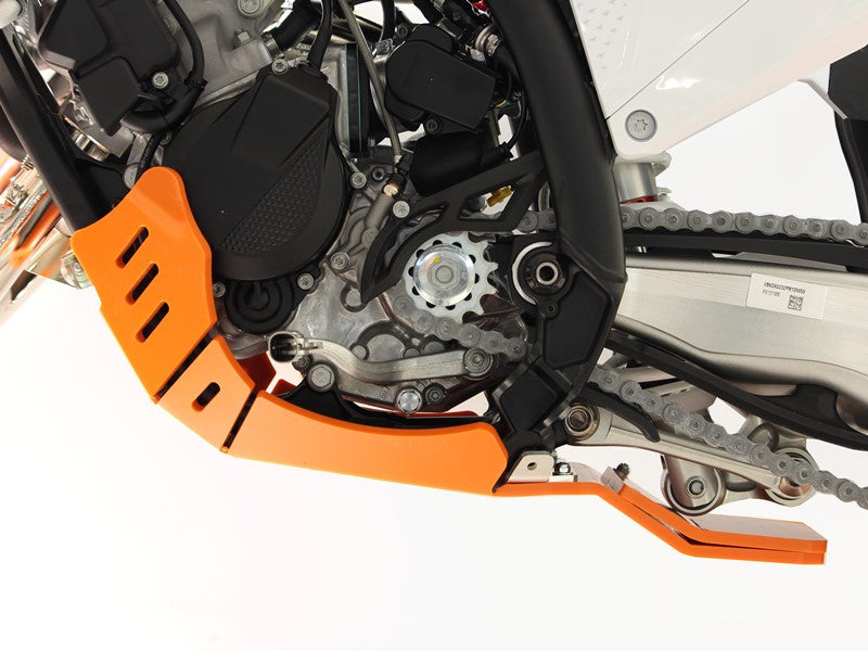 KTM 125 XC [2023-2027] - Xtrem Unterfahrschutz mit Gestängeschutz - PE-HD 8mm