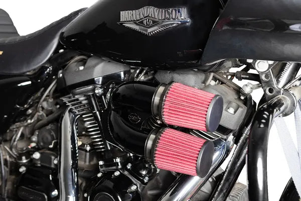 Harley-Davidson FLTRT 1868 Road Glide 3 114 [2025] - Tuned Induction Luftfilterkit – Oberfläche: Schwarz – Bild 10