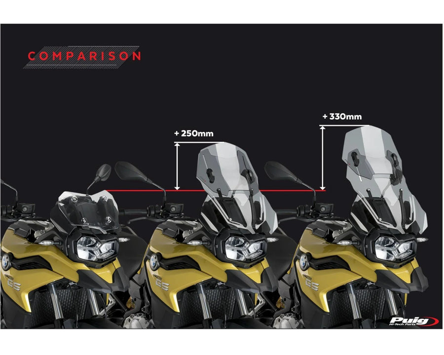 BMW F 750 GS [2024] – Pára-brisa ajustável – fortemente escurecido