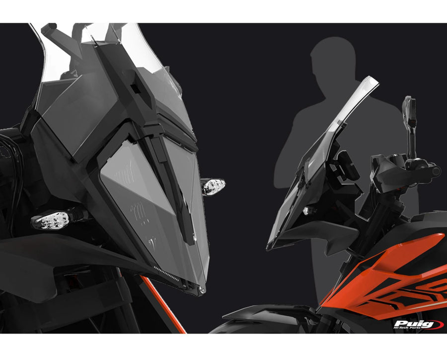 KTM 390 ADVENTURE SW [2024] – Proteção do farol – Transparente