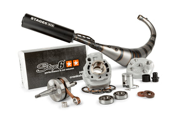 Beta RR Enduro 50 2T - kit de cilindros virabrequim escapamento Sport MK2